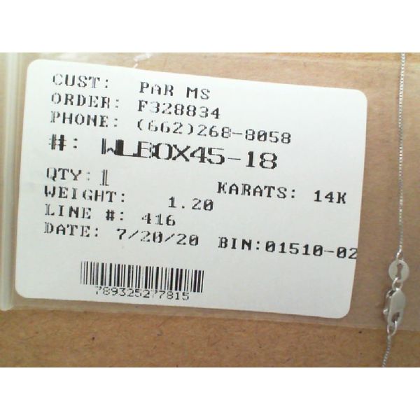 Chain J. Parkerson Jewelers Starkville, MS