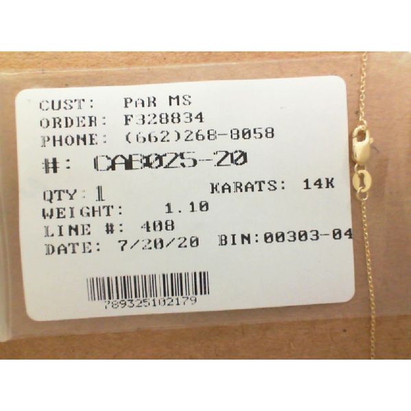 Chain J. Parkerson Jewelers Starkville, MS