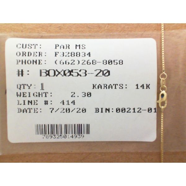 Chain J. Parkerson Jewelers Starkville, MS