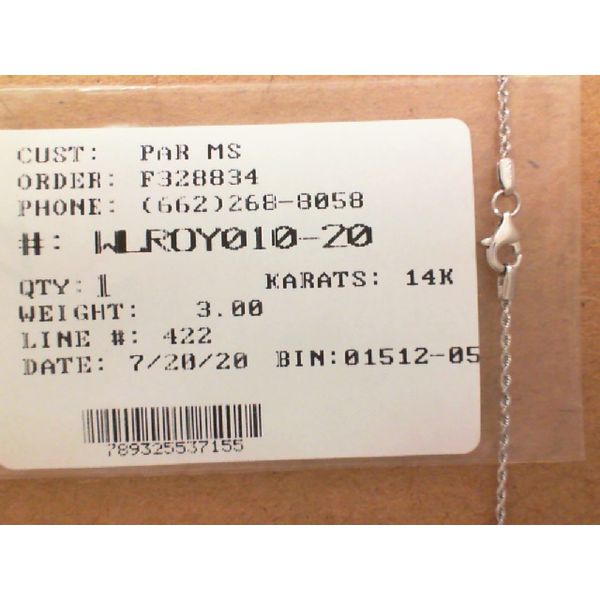 Chain J. Parkerson Jewelers Starkville, MS