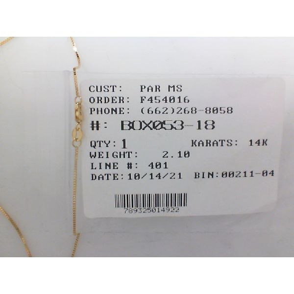 Chain J. Parkerson Jewelers Starkville, MS