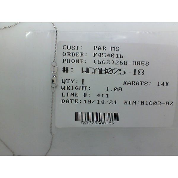 Chain J. Parkerson Jewelers Starkville, MS