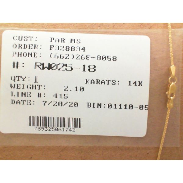 Chain J. Parkerson Jewelers Starkville, MS