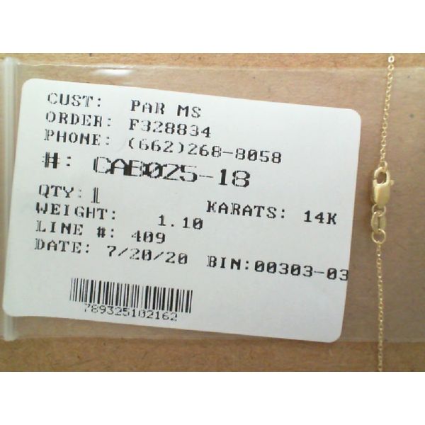 Chain J. Parkerson Jewelers Starkville, MS