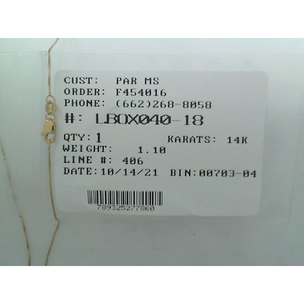 Chain J. Parkerson Jewelers Starkville, MS