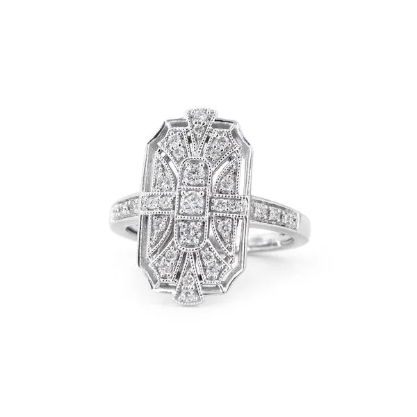 White Gold Diamond Fashion Ring J. Schrecker Jewelry Hopkinsville, KY