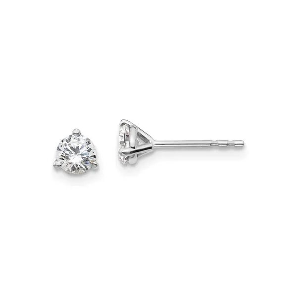 0.50 Carat Total Wright Lab Grown Round Diamond Stud Earrings J. Schrecker Jewelry Hopkinsville, KY