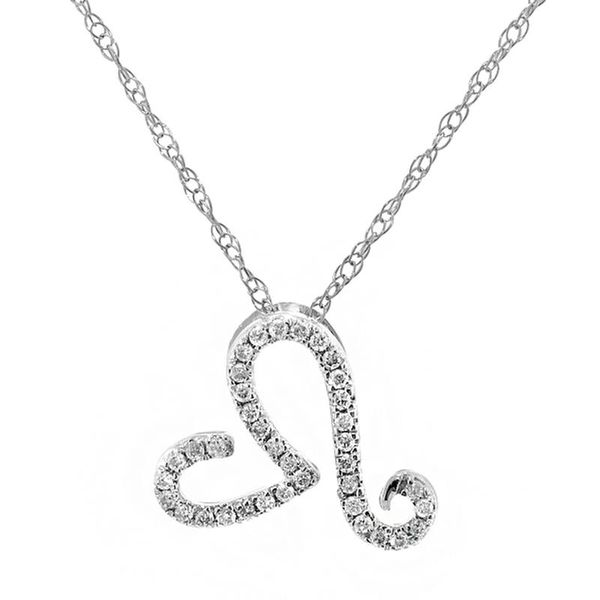 Diamond Heart Pendant in White Gold J. Schrecker Jewelry Hopkinsville, KY