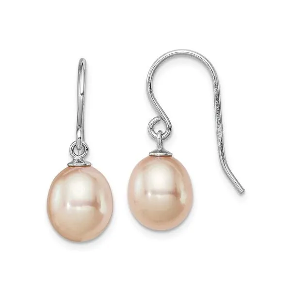 Blush Freshwater Drop Pearl Earrings J. Schrecker Jewelry Hopkinsville, KY