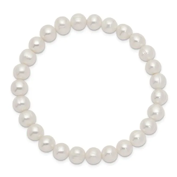 6-7 Millimeter White Freshwater Pearl Stretch Bracelet J. Schrecker Jewelry Hopkinsville, KY