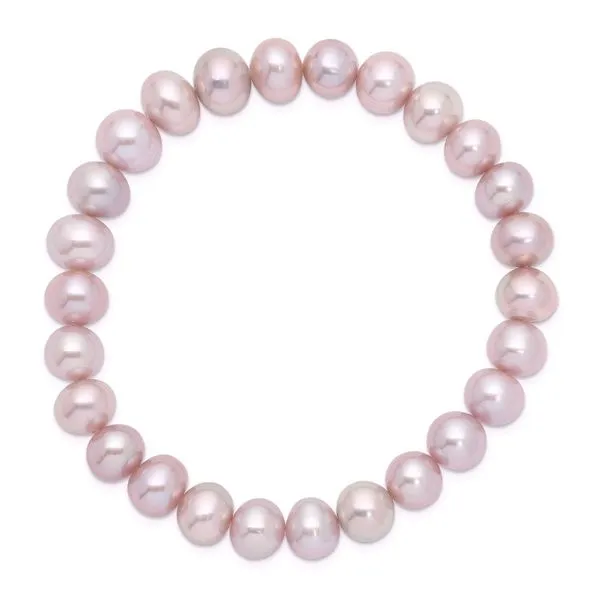 8-9 Millimeter Petal Pink Freshwater Pearl Stretch Bracelet J. Schrecker Jewelry Hopkinsville, KY