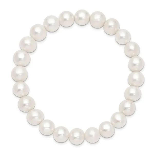 8-9 Millimeter White Freshwater Pearl Stretch Bracelet J. Schrecker Jewelry Hopkinsville, KY