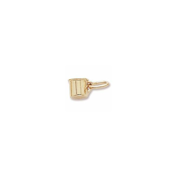 10 Karat Yellow Gold Petite Polished Baby Cup Charm J. Schrecker Jewelry Hopkinsville, KY