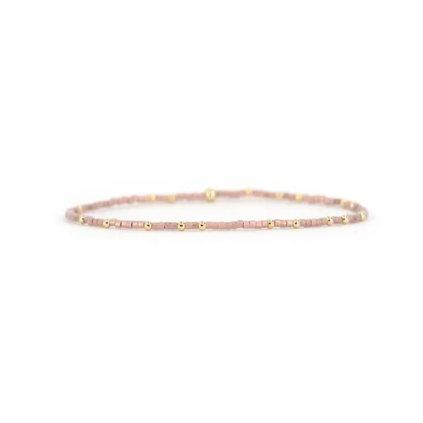 J Schrecker Stretch Arpeggio Sweet Pea Frost Bracelet J. Schrecker Jewelry Hopkinsville, KY