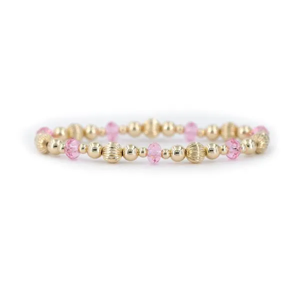 Melodia Crescendo Crystal Peony Pink Bracelet J. Schrecker Jewelry Hopkinsville, KY