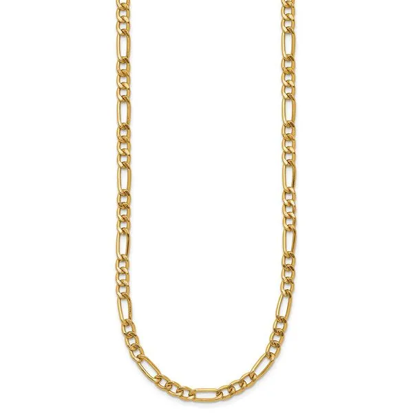 20 Inch Yellow Gold Filled 4.5 Millimeter Figaro Link Chain J. Schrecker Jewelry Hopkinsville, KY