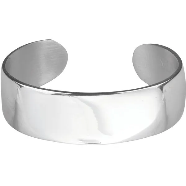 Salisbury 0.75 Inch Polished Pewter Cuff Bracelet J. Schrecker Jewelry Hopkinsville, KY