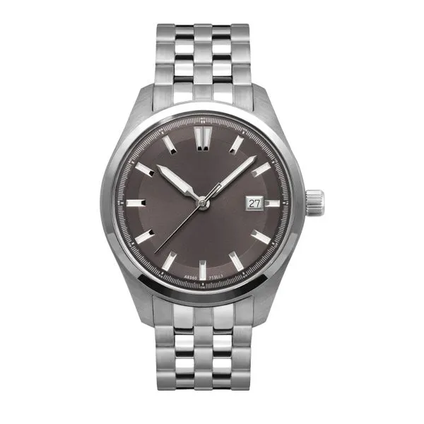 Cortland 41 mm Stainless Steel Watch with Smoke Gray Dial J. Schrecker Jewelry Hopkinsville, KY