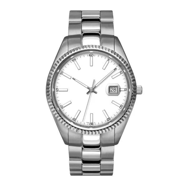 Baxter 43 mm Watch in Stainless Steel with White Dial J. Schrecker Jewelry Hopkinsville, KY