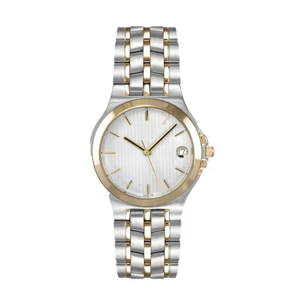 Cameron 34 mm Stainless Steel Two-Tone Watch with Silver Dial J. Schrecker Jewelry Hopkinsville, KY