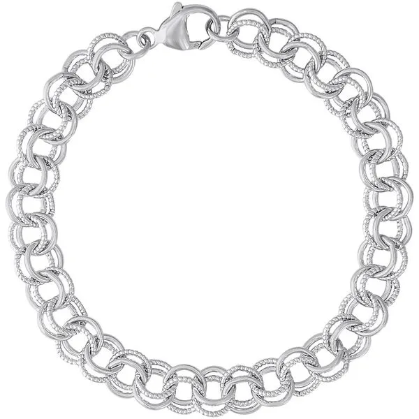 7 Inch Twisted Cable Double Link Classic Charm Bracelet J. Schrecker Jewelry Hopkinsville, KY