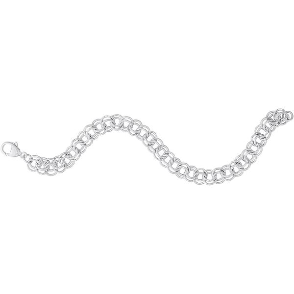 7 Inch Twisted Cable Double Link Classic Charm Bracelet Image 2 J. Schrecker Jewelry Hopkinsville, KY