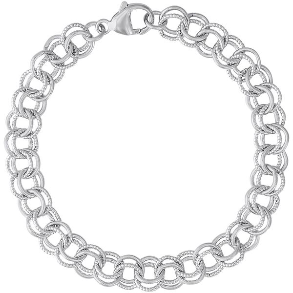 7 Inch Twisted Cable Double Link Classic Charm Bracelet J. Schrecker Jewelry Hopkinsville, KY
