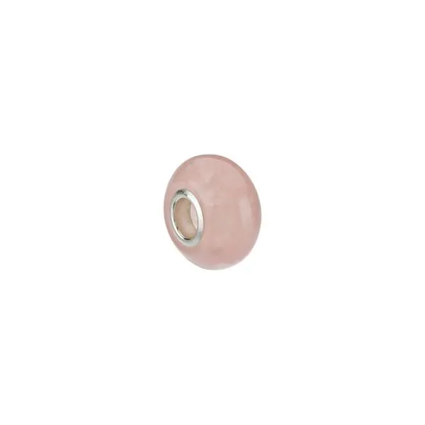Sterling Silver Polished Rose Quartz Bead J. Schrecker Jewelry Hopkinsville, KY