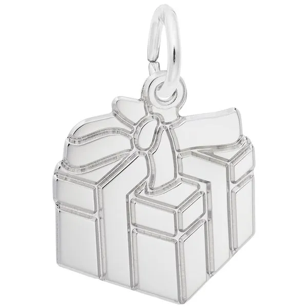 Sterling Silver Gift Box Charm J. Schrecker Jewelry Hopkinsville, KY