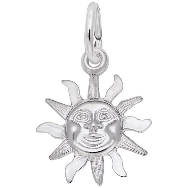 Sterling Silver Sunburst Charm J. Schrecker Jewelry Hopkinsville, KY