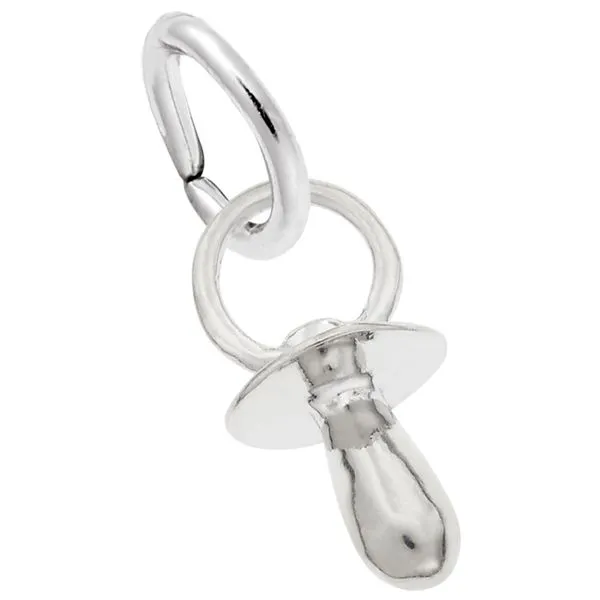 Sterling Silver Small Baby Pacifier Charm J. Schrecker Jewelry Hopkinsville, KY