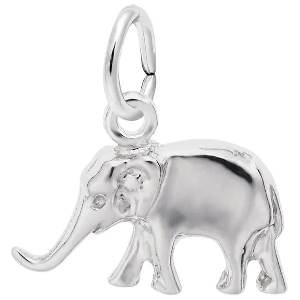 Sterling Silver Small Elephant Charm J. Schrecker Jewelry Hopkinsville, KY
