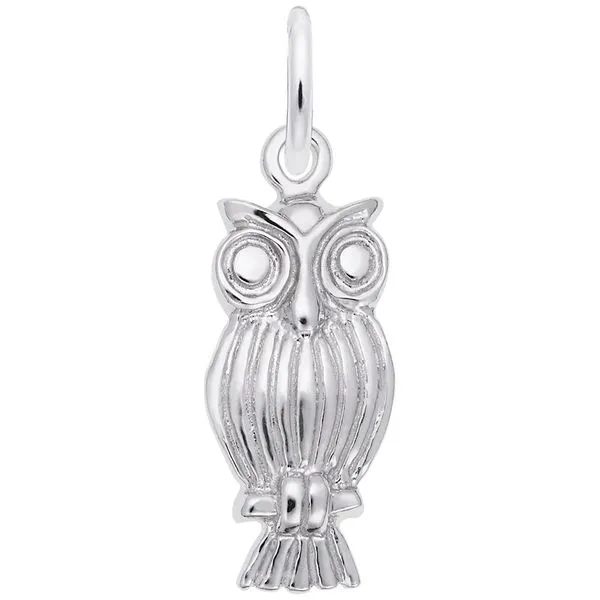 Sterling Silver Owl Charm J. Schrecker Jewelry Hopkinsville, KY