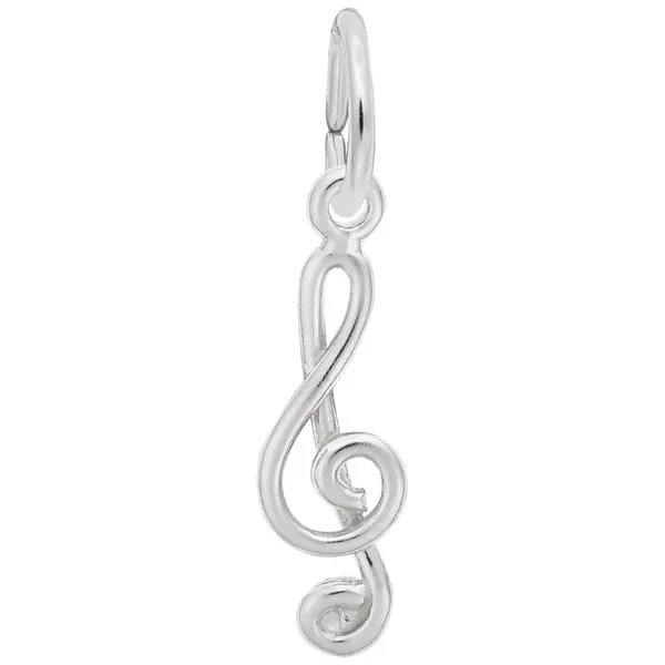 Sterling Silver Treble Clef Charm J. Schrecker Jewelry Hopkinsville, KY