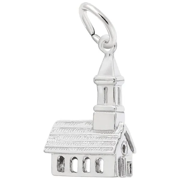 Sterling Silver Church Charm J. Schrecker Jewelry Hopkinsville, KY