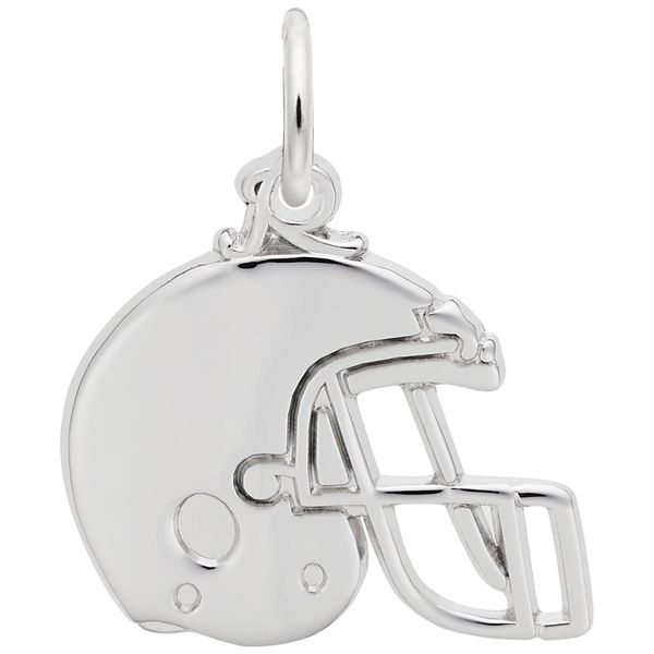 Sterling Silver Football Helmet Charm J. Schrecker Jewelry Hopkinsville, KY