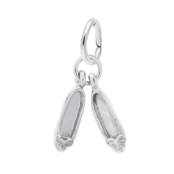 Sterling Silver Pair of Ballet Shoes Charm J. Schrecker Jewelry Hopkinsville, KY