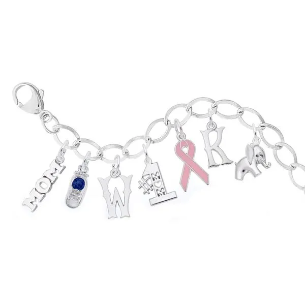 Sterling Silver Mom Charm Image 2 J. Schrecker Jewelry Hopkinsville, KY