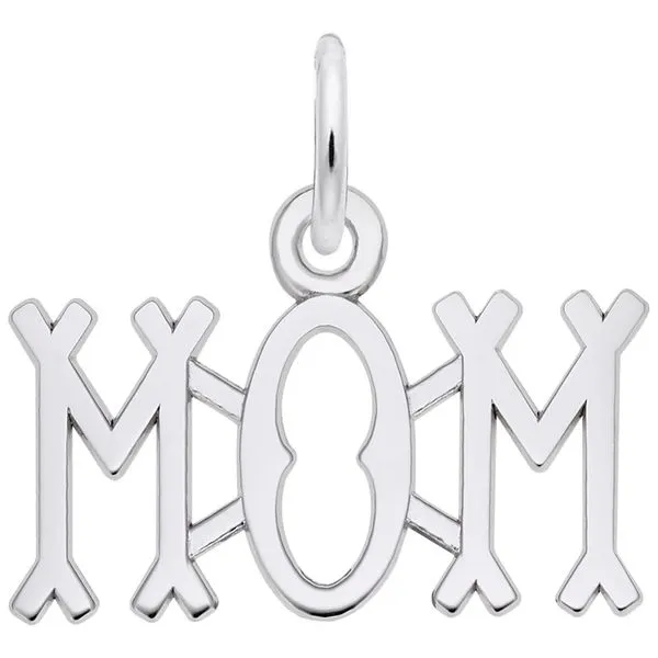Sterling Silver MOM Charm J. Schrecker Jewelry Hopkinsville, KY