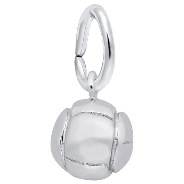 Sterling Silver Mini Volleyball Charm J. Schrecker Jewelry Hopkinsville, KY