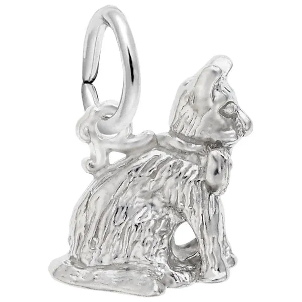 Sterling Silver Sitting Cat Charm J. Schrecker Jewelry Hopkinsville, KY