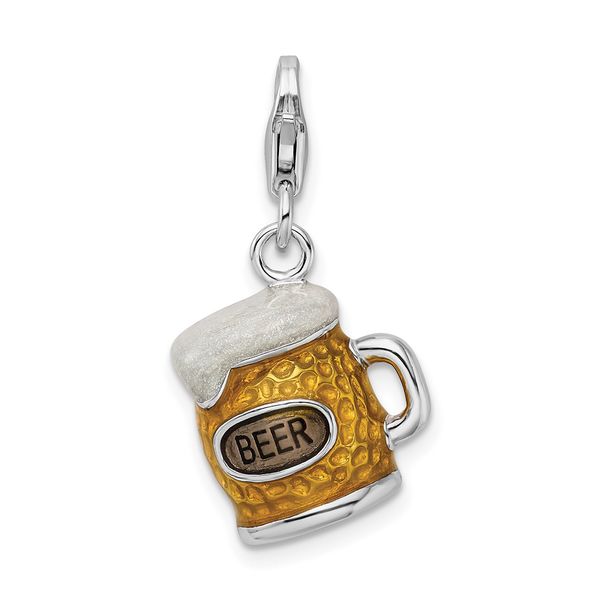 Sterling Silver Beer Mug Charm J. Schrecker Jewelry Hopkinsville, KY