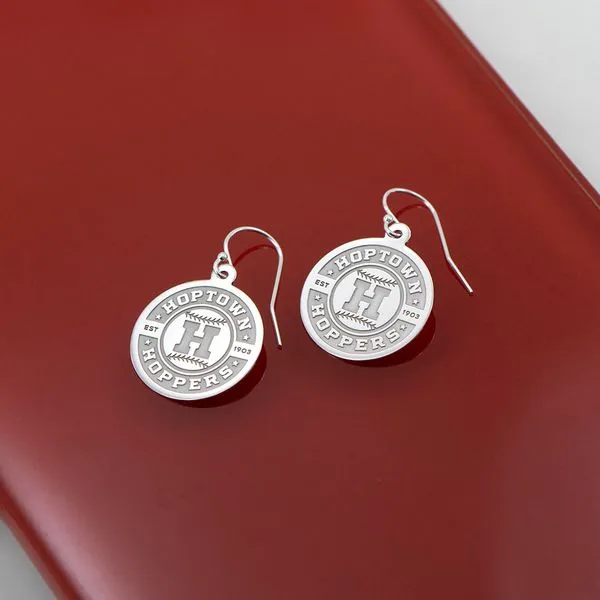 Sterling Silver Hoptown Hoppers Earrings J. Schrecker Jewelry Hopkinsville, KY