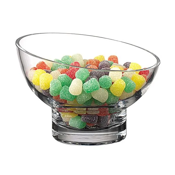 Kira Crystal Slant Cut Decorative Candy Bowl J. Schrecker Jewelry Hopkinsville, KY