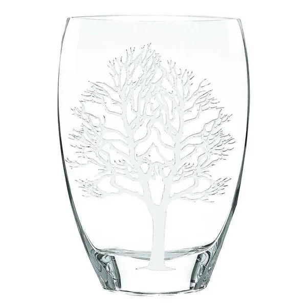 12  Inch Tree of Life European Crystal Vase J. Schrecker Jewelry Hopkinsville, KY