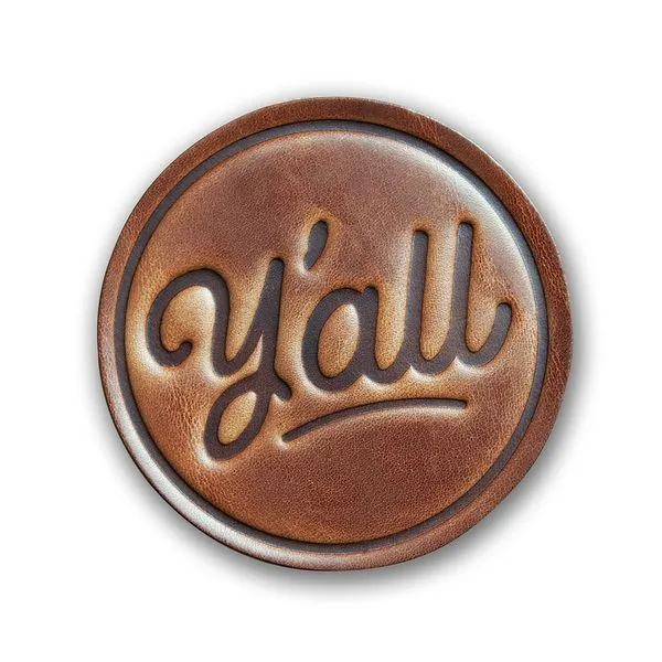Y'all Genuine Leather Coaster J. Schrecker Jewelry Hopkinsville, KY