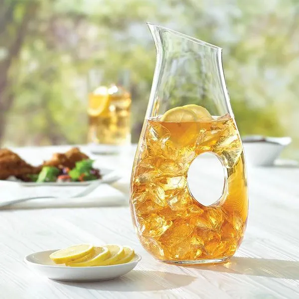 Lenox Tuscany Classics European Glass Pierced Pitcher Image 3 J. Schrecker Jewelry Hopkinsville, KY