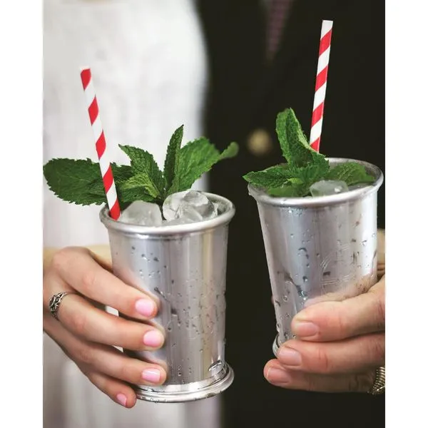 Salisbury 12 Ounce Kentucky Pewter Mint Julep Cup Image 2 J. Schrecker Jewelry Hopkinsville, KY