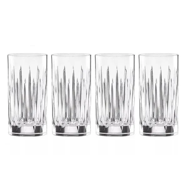 Reed & Barton Soho Iced Beverage Glasses Set of Four J. Schrecker Jewelry Hopkinsville, KY