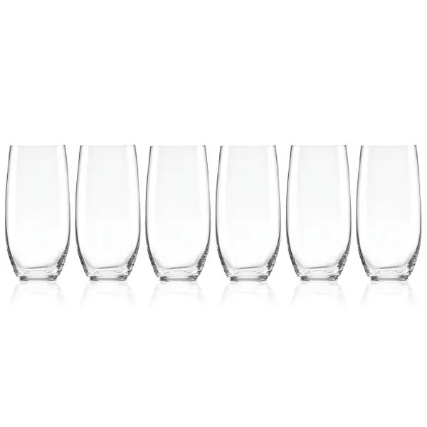 Lenox Crystal Tuscany Classics Large Tumbler Glasses, Set of Six J. Schrecker Jewelry Hopkinsville, KY